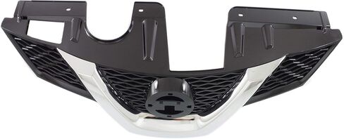 Garage-Pro Grille Assembly Compatible with 2014-2016 Nissan Rogue Painted Black Shell and Insert CAPA in Saudi Arabia