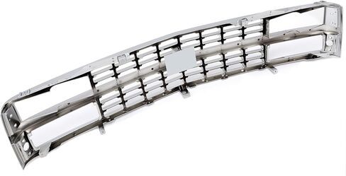 Grille Grille Grille Grille المتوافق مع 1992-1993 شيفروليه بليزر 1988-1993 شيفروليه C/K1500/2500/3500 1992-1993 شيفروليه C/K1500/2500 استبدال الضواحي GM1200238 15981106 Silver ، Silvery ، in Saudi Arabia