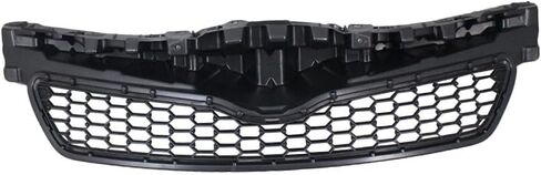 CarPartsDepot Front Grille Grill Assembly Mat Black Plastic Honeycomb Insert Compatible for 2007-2008 Yaris S/Base TO1200294 531110D901 in Saudi Arabia