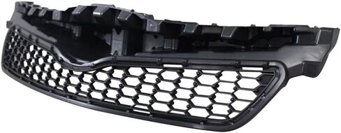CarPartsDepot Front Grille Grill Assembly Mat Black Plastic Honeycomb Insert Compatible for 2007-2008 Yaris S/Base TO1200294 531110D901 in Saudi Arabia