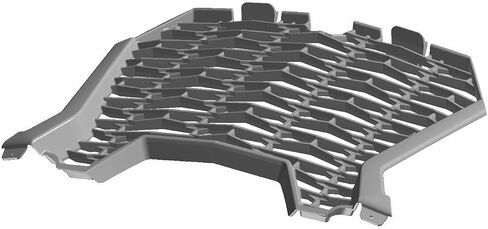 Polaris 5454296-070 Grille-Front Fascia BLK Part RZR XP Turbo in Saudi Arabia