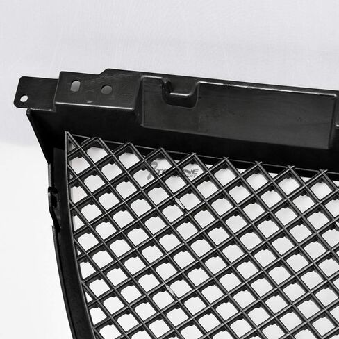 7422451373312 متوافق مع 2007-2014 GMC Yukon/XL/Denali Glossy Black Round Hole Mesh Apper + Lower Front Pumper Grille Grille in Kuwait