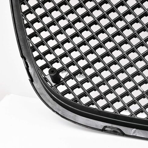 7422451373312 متوافق مع 2007-2014 GMC Yukon/XL/Denali Glossy Black Round Hole Mesh Apper + Lower Front Pumper Grille Grille in Kuwait