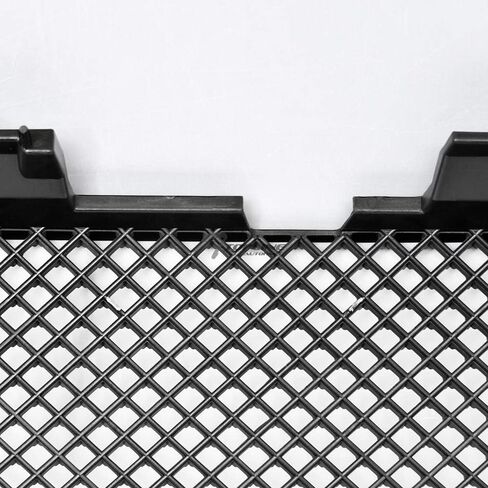 7422451373312 متوافق مع 2007-2014 GMC Yukon/XL/Denali Glossy Black Round Hole Mesh Apper + Lower Front Pumper Grille Grille in Kuwait