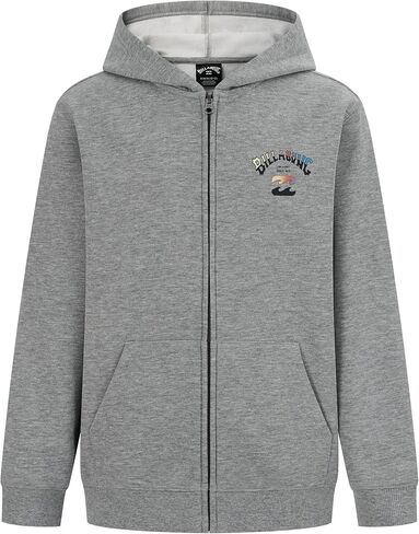 Billabong Boys' Full-Zip Fleece Sweatshirt, Soft & Comfortable Hoodie, Regular Fit in Saudi Arabia