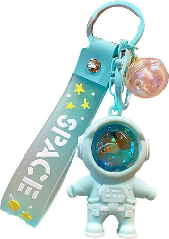 سلاسل مفاتيح رائد فضاء لطيف مع ضوء غروب الشمس ، سلاسل مفاتيح الفضاء هدية قلادة in Kuwait