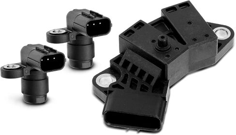 A-Premium 3-PC Engine Camshaft Crankshaft Position Sensors Compatible with Honda Accord 2003-2007, Pilot 2005-2008, Odyssey 2005-2010, Ridgeline 2006-2008 & Acura MDX 2003-2009, TL 2004-2008, RL in Saudi Arabia