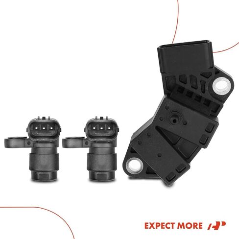 A-Premium 3-PC Engine Camshaft Crankshaft Position Sensors Compatible with Honda Accord 2003-2007, Pilot 2005-2008, Odyssey 2005-2010, Ridgeline 2006-2008 & Acura MDX 2003-2009, TL 2004-2008, RL in Saudi Arabia