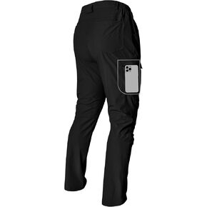 Men's Hiking Cargo Pants Lightweight Quick-Dry Waterproof Stretch Work Fishing Travel Outdoor Pants with 6 Pockets in Saudi Arabia