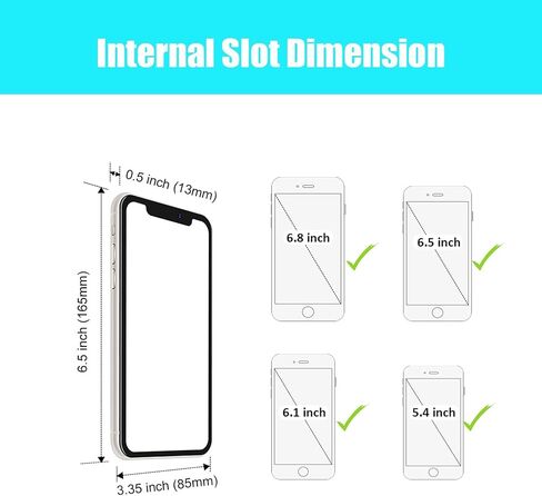 GLOTRENDS B12 12-slot Cell Phone Storage Box, Portable Design for Carrying and Transportation, IP65 Water Resistant, Cell Phone Organizer and Protective Box in Saudi Arabia