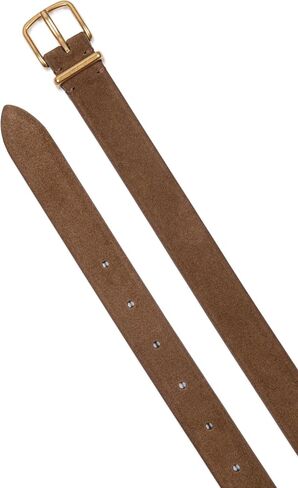 Vince Womens 1 Inch Suede Fe Belt with Metal Loop, Casual Fashion Accessory for Everyday Wear in Kuwait