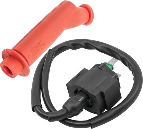Caltric Spark Plug Wire Cap with Coil Compatible with Honda Foreman Rubicon 500 TRX500 4x4 2005-2009 2011-2014 in Saudi Arabia