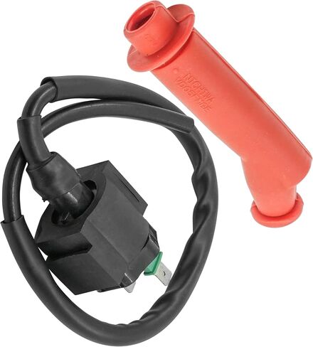 Caltric Spark Plug Wire Cap with Coil Compatible with Honda Foreman Rubicon 500 TRX500 4x4 2005-2009 2011-2014 in Saudi Arabia