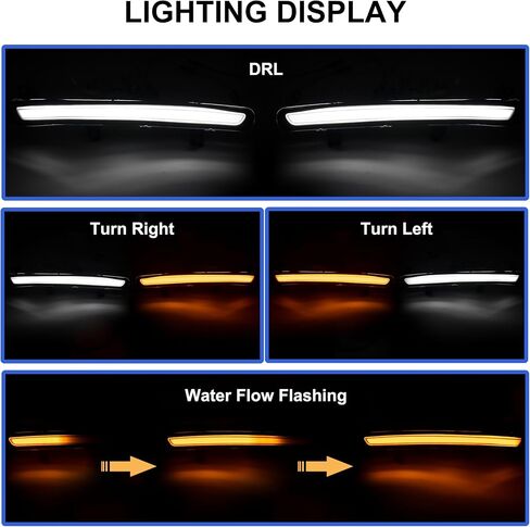 Batwing Fairing LED Turn Signal with Daytime Running Lights for Harley Davidson Street Glide 2024-2025 CVO Street Glide 2023-2025 Accessories in Saudi Arabia