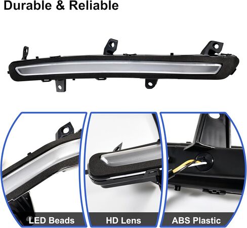 Batwing Fairing LED Turn Signal with Daytime Running Lights for Harley Davidson Street Glide 2024-2025 CVO Street Glide 2023-2025 Accessories in Saudi Arabia