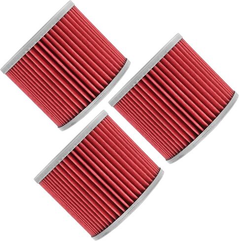 Caltric 3 Pack Oil Filter Compatible with Suzuki Gs500 Gs-500 Gs500E Gs500F 500 1989-2002 2004-2009 in Saudi Arabia