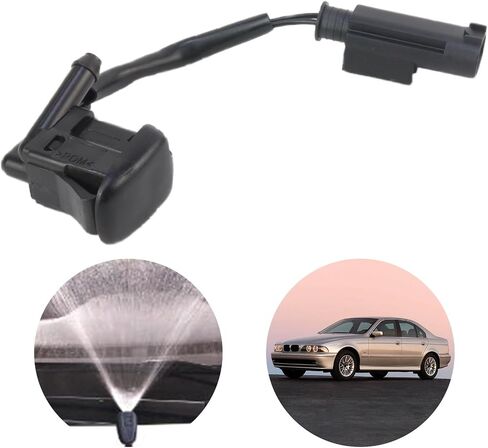 MUNIK 61668361042 Windshield Washer Nozzle 1996-2004 For BMW 5 Series E39 520d 520i 523i 525d 525i 528i 530d 530i 535i 540i M5 Replat# BF0114200036 887503801 12170885 EDSBM059 in Saudi Arabia