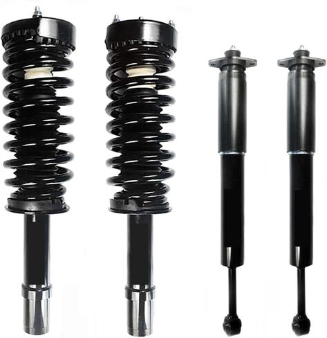 تعليق صدمات تعليق صدمات و SPRING KIT الأمامي الخلفي السائق الأيسر اليسرى الراكب مع ملف AWD ل DODGE لـ MAGNUM 2005-2006 2008 in Saudi Arabia