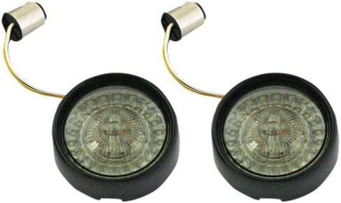 Custom Dynamics Chrome Bezel Amber/White 1157 Dynamic Rings with Smoke Lens in Saudi Arabia