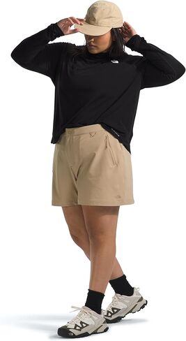 THE NORTH FACE Women's Adventure Sun Hoodie (Standard and Plus Size), White Dune, Small in Saudi Arabia