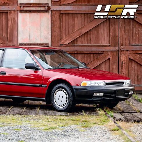 USR 90-91 Accord Front Turn Signal Bumper Lamps (Left + Right) Pair - Compatible with 1990-1991 Honda Accord 2 Door Coupe and 4 Door Sedan All Models/Trims (CLEAR LIGHTS) in Saudi Arabia