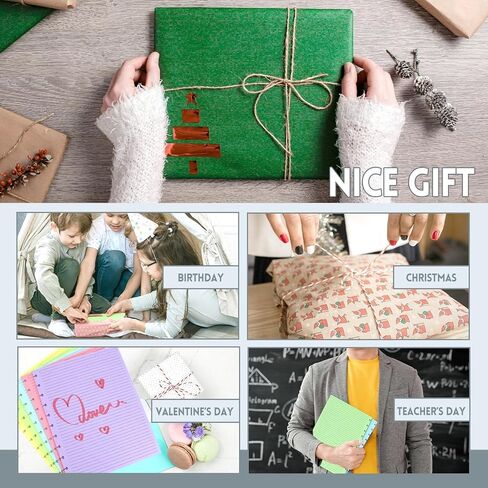 120 Sheets/240 Pages Letter Size Discbound Lined Refill Paper, A4 Loose Leaf Paper White 11-Disc Thicker Refillable Planner Inserts, 8.5 X 11 Inch, 120gsm in Kuwait