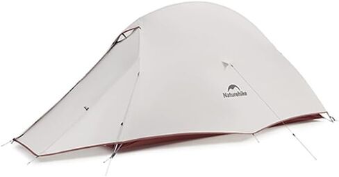 Naturehike 2024 Cloud up Pro Tent, Upgrade Ultralight Tents,1.23kg/2.7lbs,Double 1 Person Tent,for Cycle Camping,Backpacking,Hiking,Self-Standing, Construction,Easy Set up (Khaki) in Kuwait