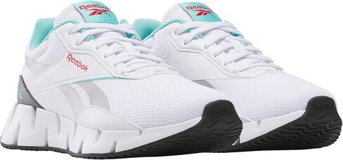 ريبوك للسيدات ، حذاء ريميكا ستر ، أحذية بيضاء/AI Aqua/Grey5 ، 8 in Saudi Arabia