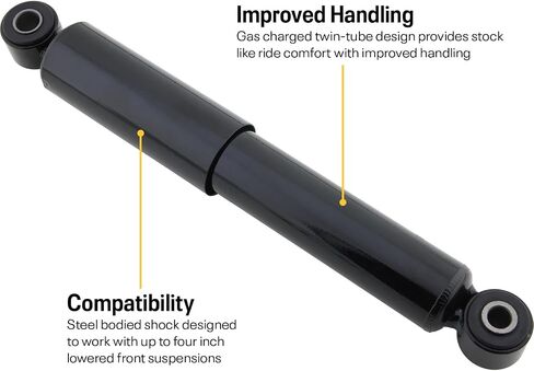 1963-1972 C10 3 Inch Front and 5 Inch Rear Drop Lowering Kit with Shocks - Improve Stance and Ride Quality, Fits 6 Cylinder and V8 Trucks, Black Powder Coated Springs in Saudi Arabia