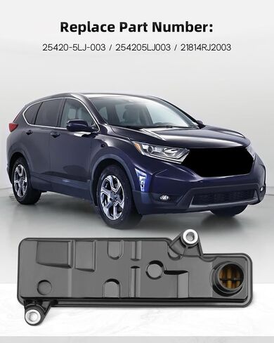 25420-5LJ-003 طقوس مرشح مرشح مرشح طعنات البوط مناسبة لها لهوندا CR-V CRV 1.5L 2017-2019 2.4L 2015-2019 ، من أجل اتفاق 1.5L 2018-2020 2.4L 2015-2017 ، ل CIVIC 1.5L 2016-2021 in Kuwait