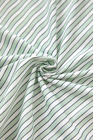 OPOIPIN Women's Striped Nightgown Collar V Neck Button Down Long Sleeve Sleep Shirt Top Nightdress in Saudi Arabia