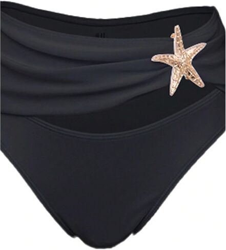 Soly Hux Women's Off the Counter Bikini Swimsuits بدلة السباحة عالية الخصر مع تنورة طويلة من 3 قطعة in Saudi Arabia