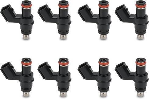 jdmon 8pcs حقن الوقود متوافقة مع Suzuki GSX1300R Hayabusa 2008-2012 ، GSX1300BK B-King 2008 ، GSX-R1000 2007-2014 ، King Quad 400 LTF400F ASI FSI 2011-2013 in Saudi Arabia