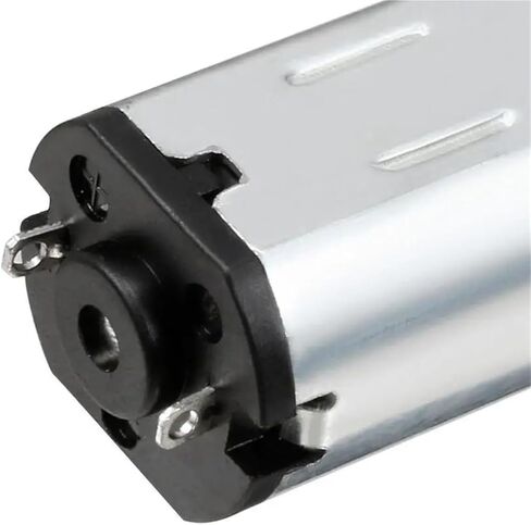 DC 3V/6V/12V N20 Mini Metal Gear Motor - 15/30/10/100/12/300/500/1000 دورة في الدقيقة - محرك مغناطيس دائم مضغوط للأجهزة المنزلية (50-6V -ELOWE) in Saudi Arabia