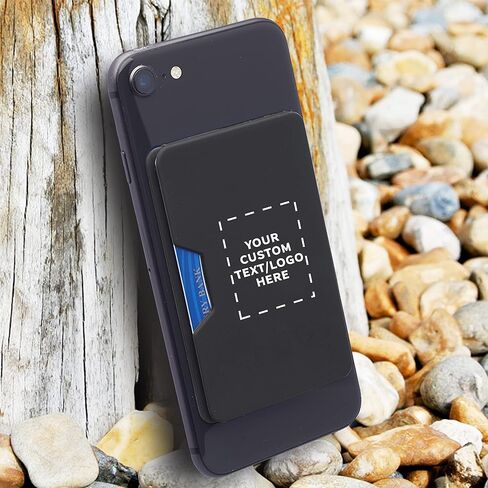 خصم Promos 100 Varadero Silicone Phone Wallets Pack - نص قابل للتخصيص ، شعار - الملحقات ، لاصق قوي ، حامل البطاقة - أبيض in Saudi Arabia