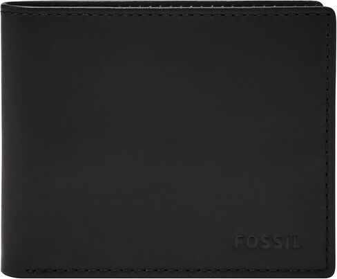 أحفوري الرجال Derrick RFID حظر المحفظة Bifold مع نافذة معرف الوجه للرجال in Saudi Arabia