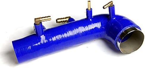 rev9power rev9_sh-002blue ؛ متوافق مع Subaru WRX 02-07 / STI 04-13 EJ20 EJ25 Turbo Inlet Silicone (Blue) in Saudi Arabia