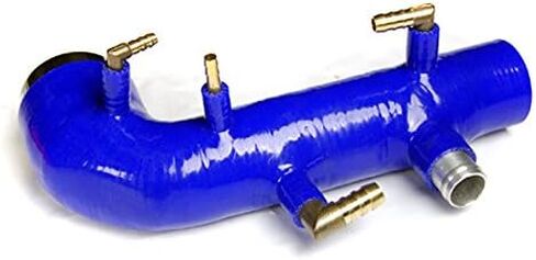 rev9power rev9_sh-002blue ؛ متوافق مع Subaru WRX 02-07 / STI 04-13 EJ20 EJ25 Turbo Inlet Silicone (Blue) in Saudi Arabia