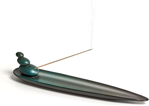 Incense Holder for Sticks, Minimalist Aesthetics Design Incense Burner for Sticks with 2 Holes, Ceramic Ash Catcher for Meditation Yoga Spa Relaxation Home Decor Gift (Butterfly) in Saudi Arabia