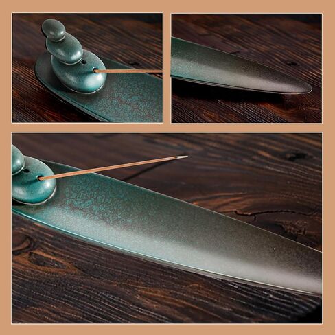 Incense Holder for Sticks, Minimalist Aesthetics Design Incense Burner for Sticks with 2 Holes, Ceramic Ash Catcher for Meditation Yoga Spa Relaxation Home Decor Gift (Butterfly) in Saudi Arabia