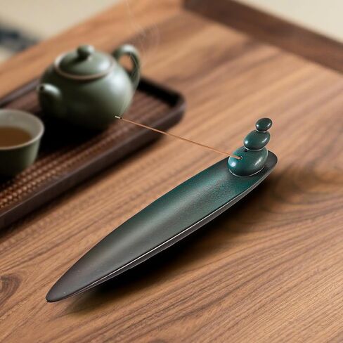 Incense Holder for Sticks, Minimalist Aesthetics Design Incense Burner for Sticks with 2 Holes, Ceramic Ash Catcher for Meditation Yoga Spa Relaxation Home Decor Gift (Butterfly) in Saudi Arabia