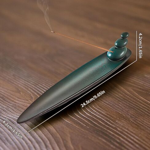 Incense Holder for Sticks, Minimalist Aesthetics Design Incense Burner for Sticks with 2 Holes, Ceramic Ash Catcher for Meditation Yoga Spa Relaxation Home Decor Gift (Butterfly) in Saudi Arabia
