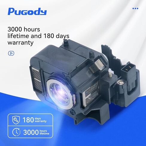 A+ Quality ELPLP76 V13H010L76 Replacement Projector Lamp Bulb for Epson EB-G6900WU EB-G6970WU EB-G6550WU EB-G6570WU EB-G6450WU EB-G6050WNL EB-G6050W EB-G6070W G6770WU G6800 G6870 with Housing in Saudi Arabia