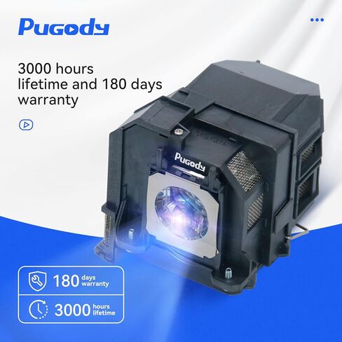 A+ Quality ELPLP76 V13H010L76 Replacement Projector Lamp Bulb for Epson EB-G6900WU EB-G6970WU EB-G6550WU EB-G6570WU EB-G6450WU EB-G6050WNL EB-G6050W EB-G6070W G6770WU G6800 G6870 with Housing in Saudi Arabia