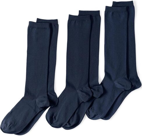 Lands' End Women's 3-Pack Seamless Toe Solid Trouser Socks in Saudi Arabia