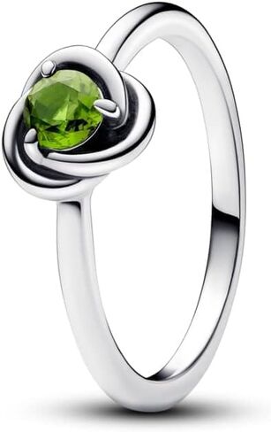 PANDORA - Silver Ring for Women - Gift for Her - Sterling Silver with Man-Made Crystal - With Gift Box in Saudi Arabia