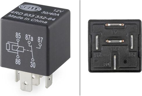 Hella 933332641 Relay Mini Iso 5 Pole 12V Spdt Res in Saudi Arabia