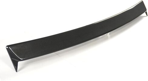 Rear Trunk Spoiler for Tesla Model Y 2020 2021 2022 2023 2024 MV Style Rear Trunk Lip Spoiler Tail Wing ABS (Carbon Fiber Print, MV Style Rear Spoiler) in Saudi Arabia