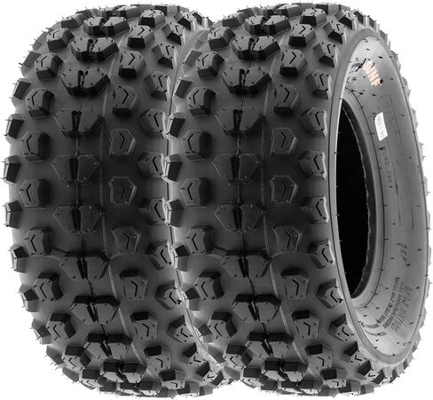 Sunf 22x7-10 ATV UTV Knobby Tyre 22x7x10 استبدال 6 PR A017 - زوج 2 in Saudi Arabia