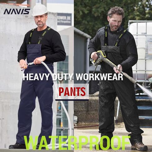 وزرة مريلة Workwear للرجال المقاوم للمياه القابلة للتعديل لصيد الأسماك والعمل في الهواء الطلق in Kuwait